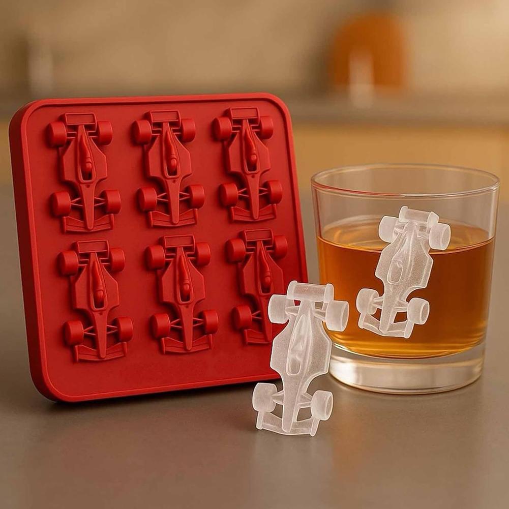 3D Printing With Silicone - Formula 3D Racing Car Ice Mold