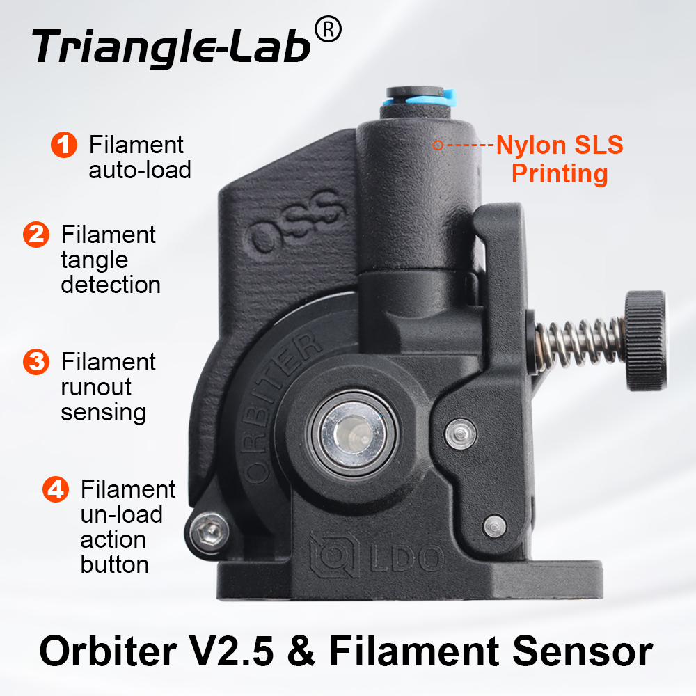 3D Printing Cnc - Trianglelab LDO Orbiter V2 Extruder Smart