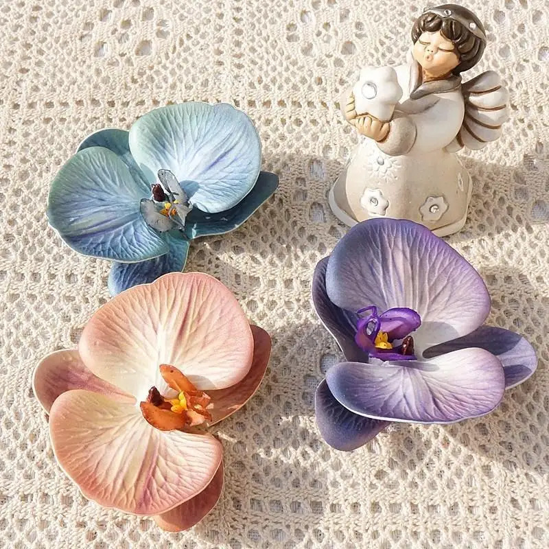 3D Printing With Silicone - 3D printed butterfly orchid headpiece, artificial