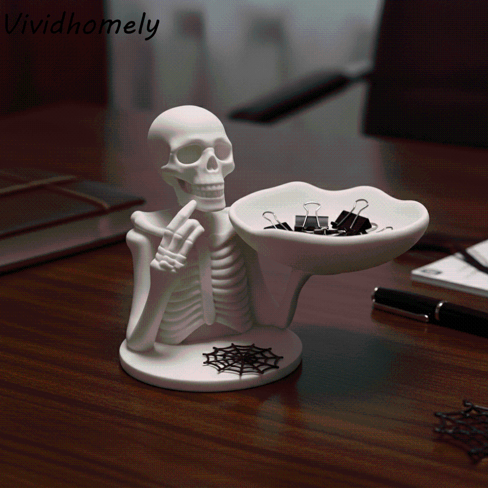 3D Printing Pla - 3D Printed Skeleton Candy Bowl Bone