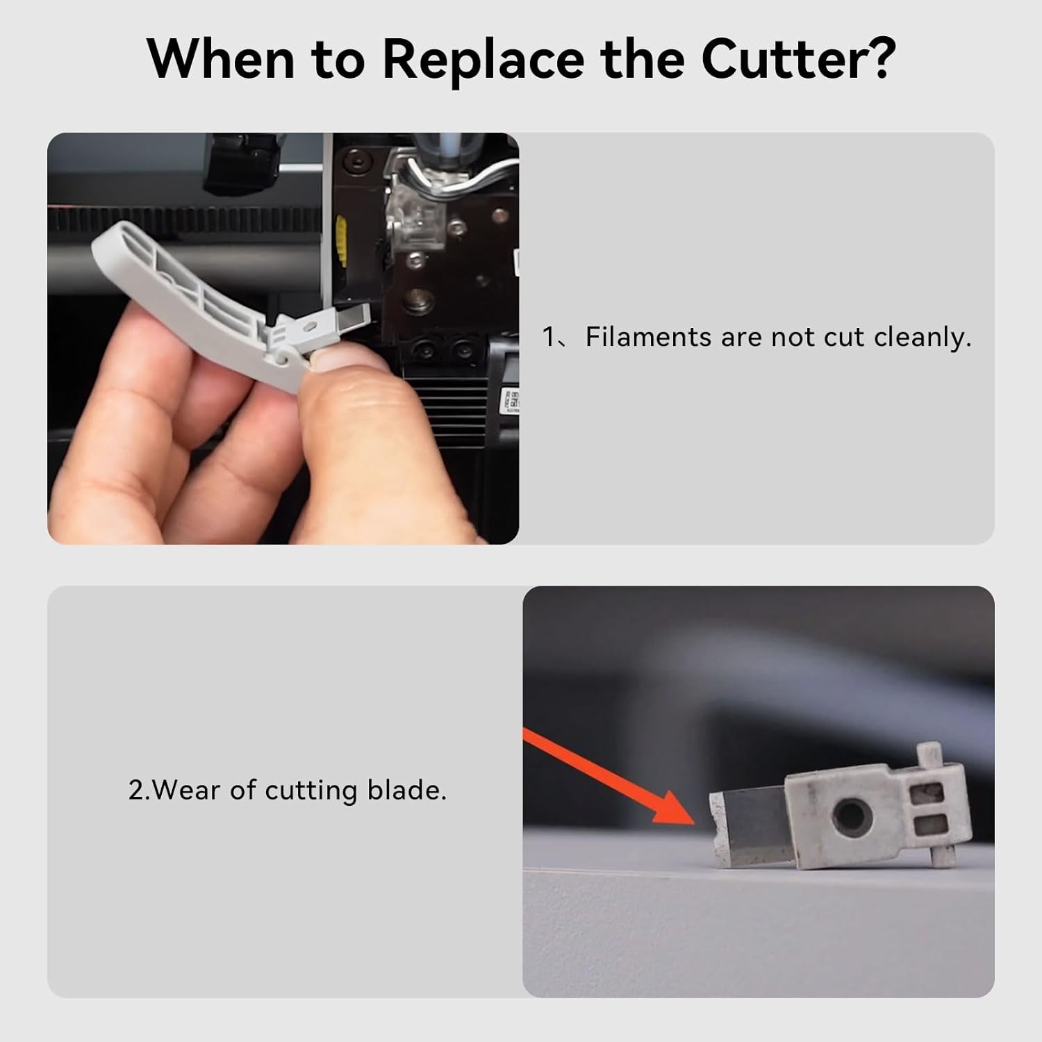 Replacement Filament Cutter fo - 3D Printing Cnc recension och pris