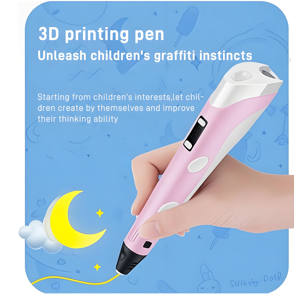 3D Pen With LCD Screen Compati - Carbon Fiber Filament recension och pris