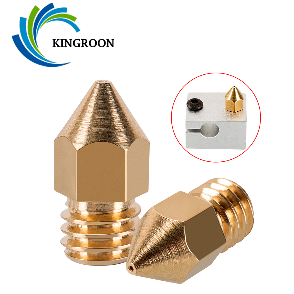 MK7 MK8 Nozzle 0.4mm 0.3mm 0.2 - 3D Printer Nozzle Brass recension och pris