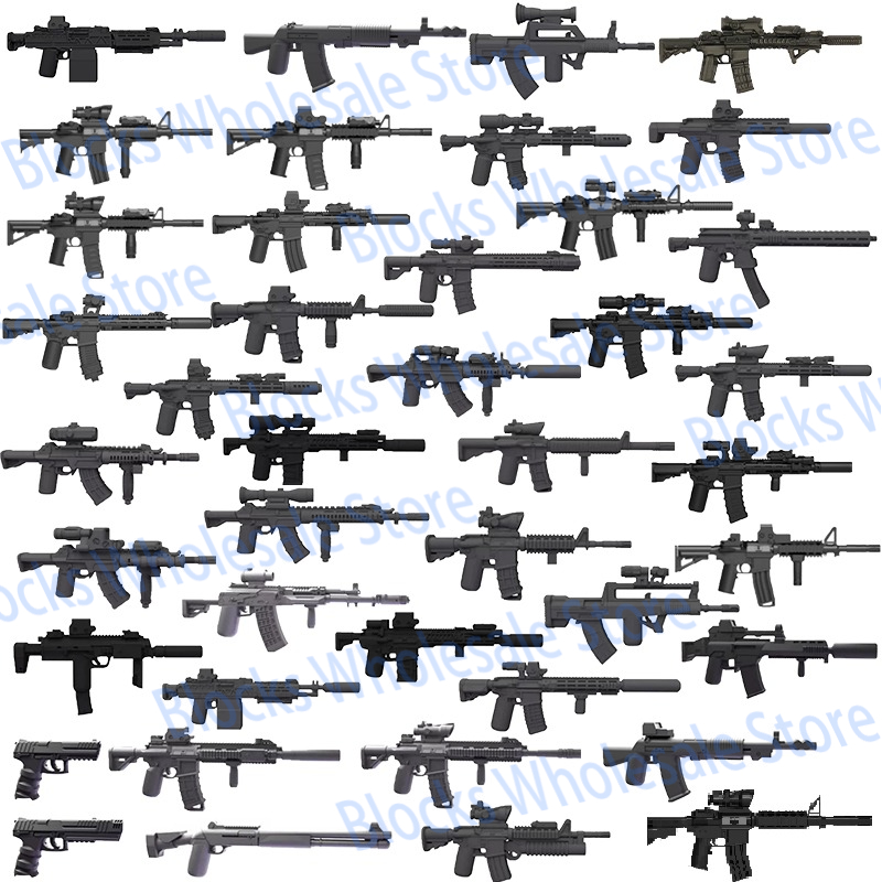 MOC Military Figure Equipment  - 3D Printing Lego Bricks recension och pris