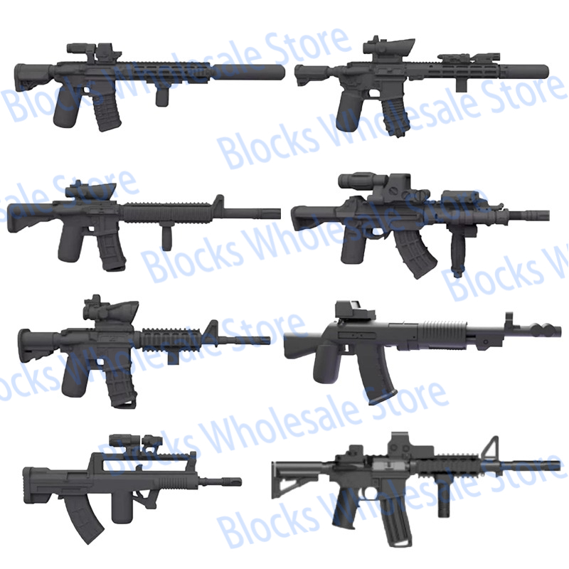 MOC Military Figure Equipment  - 3D Printing Lego Bricks recension och pris
