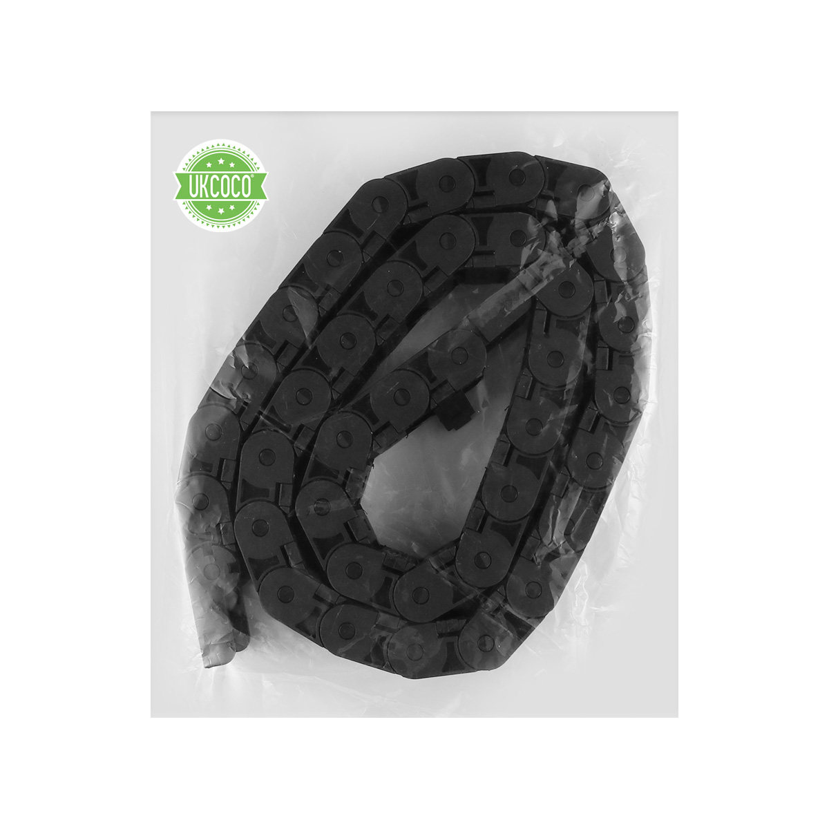 1M Black Plastic Cable Carrier - 3D Printing Cnc recension och pris