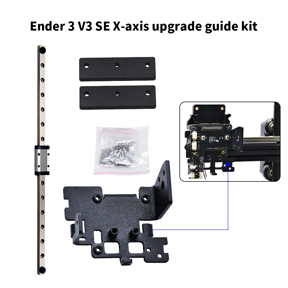 Ender-3 V3 SE Y-axis Dual Line - 3D Printing Guide recension och pris
