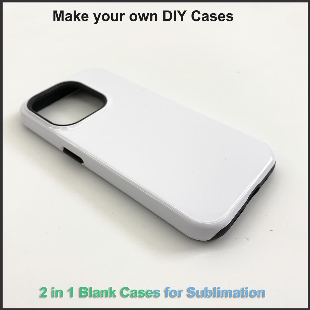 5 pcs 2 in 1 Blank Phone Case  - 3D Printing Iphone recension och pris