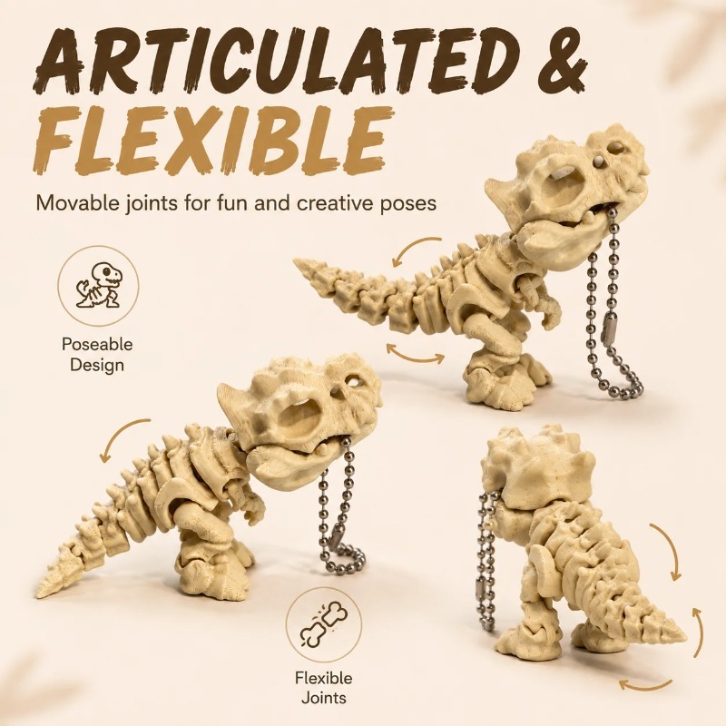 New 3D Printed Tyrannosaurus R - 3D Printing Pla recension och pris