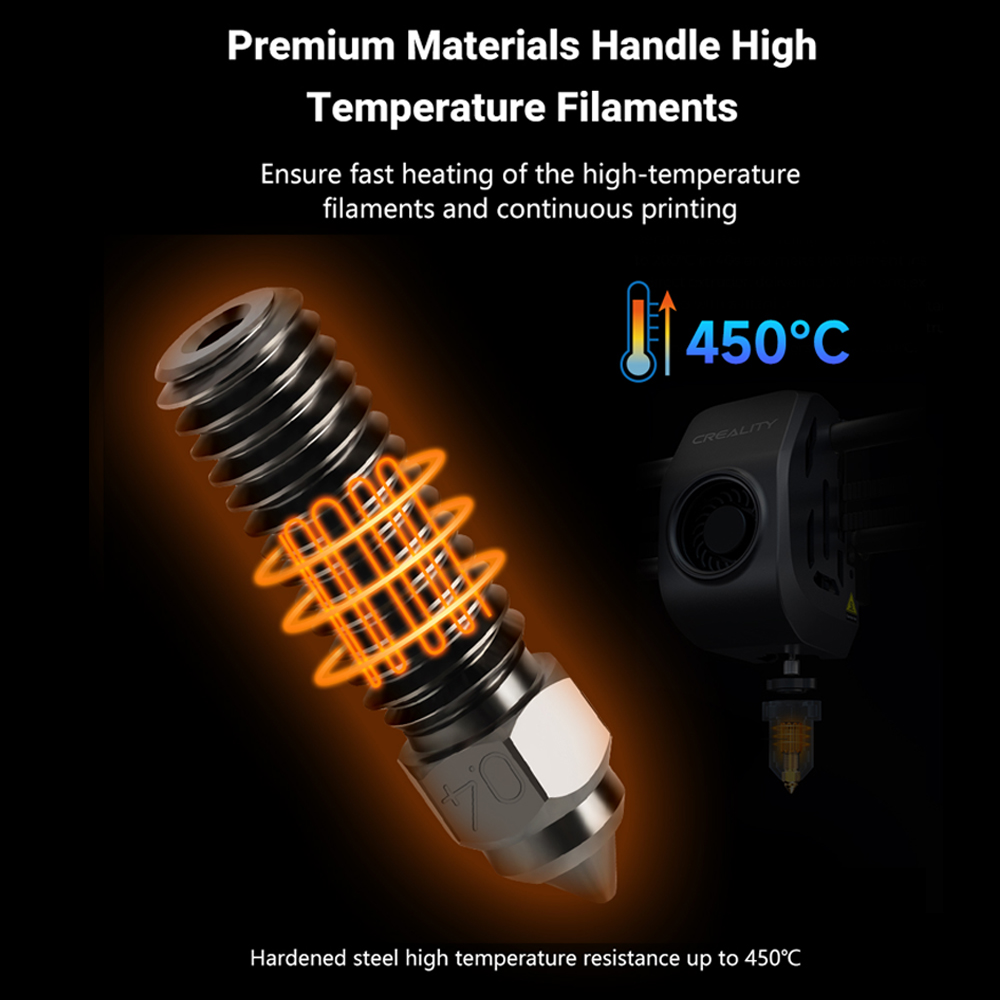 Nozzle For Creality K1 Max End - 3D Printer Nozzle Brass recension och pris