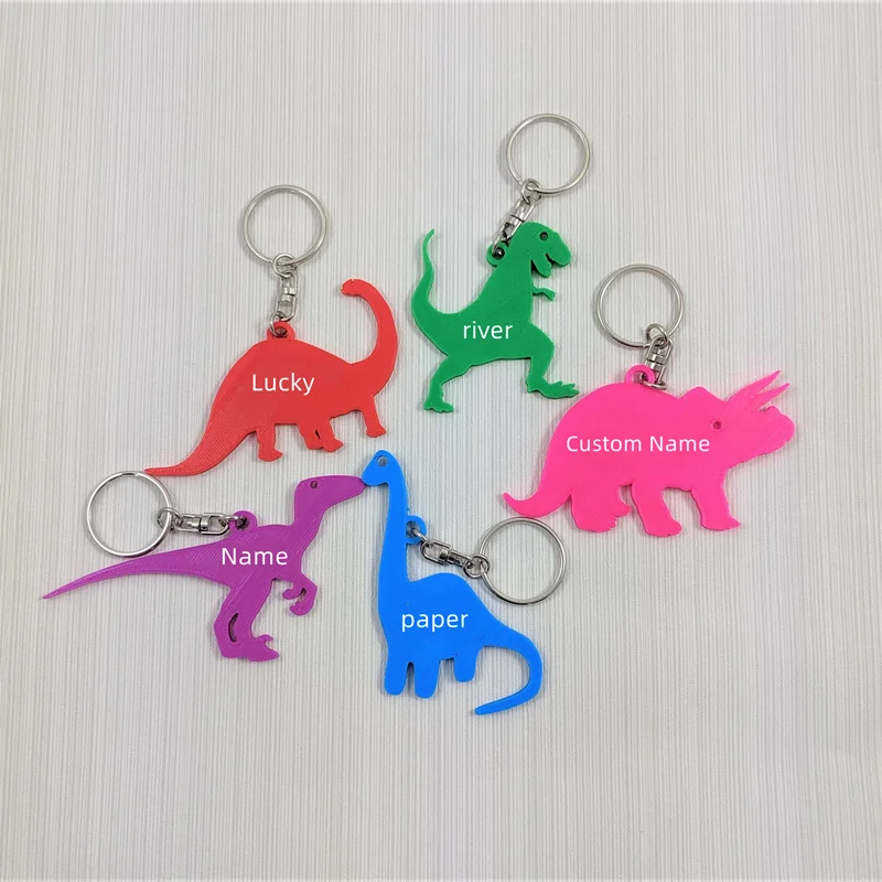 Custom Name Keychains 3D Print - 3D Printing Steel recension och pris