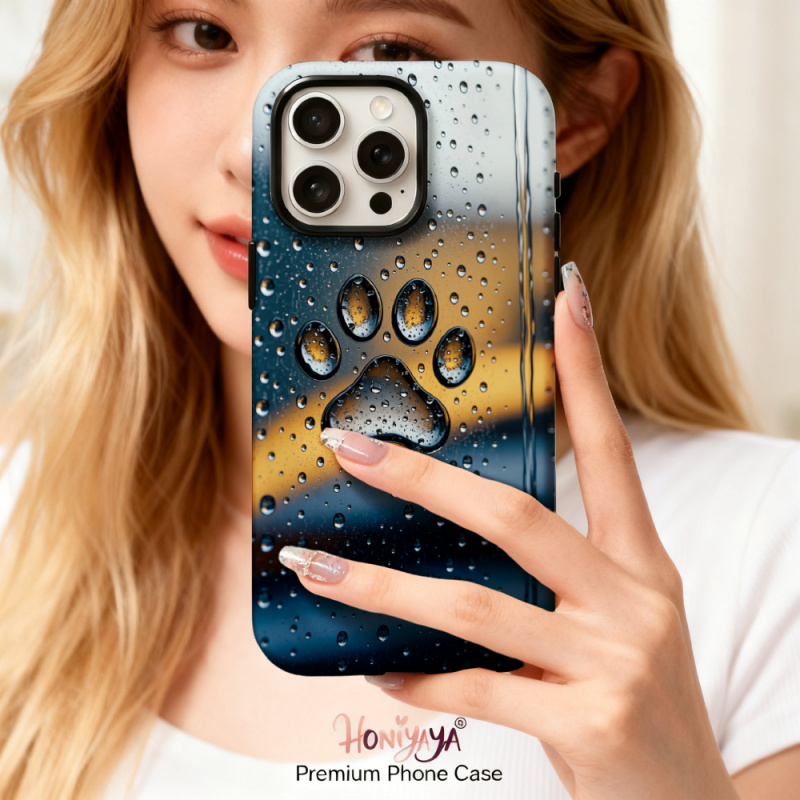 2 in 1 Paw Print Phone Case Fo - 3D Printing Iphone recension och pris