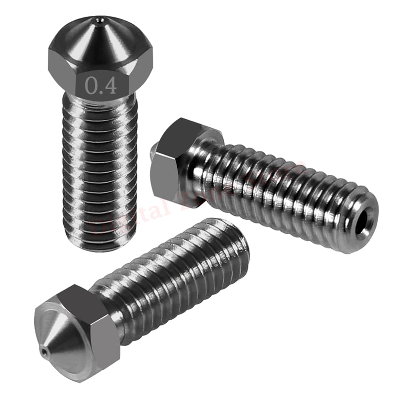 10pcs V6 Hardened Steel Volcan - 3D Printing Cnc recension och pris