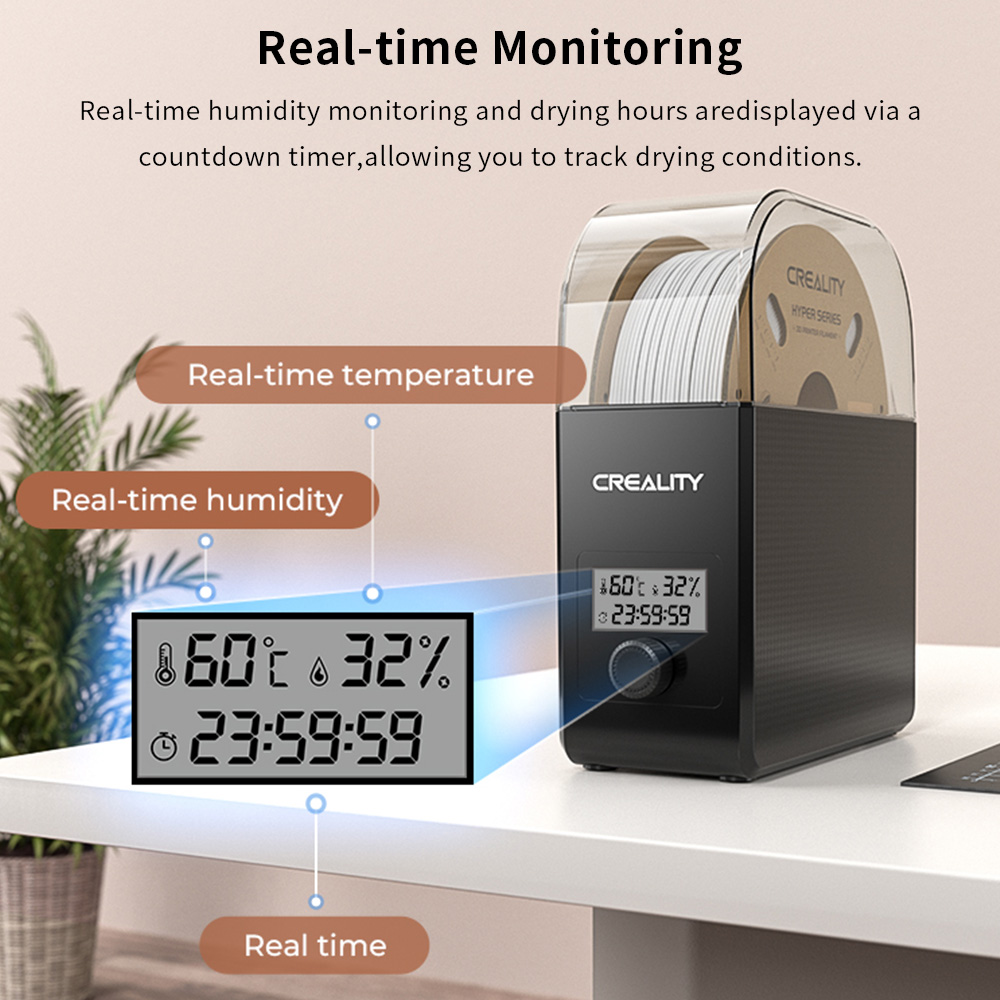 Creality Filament Dryer Upgrad - Carbon Fiber Filament recension och pris