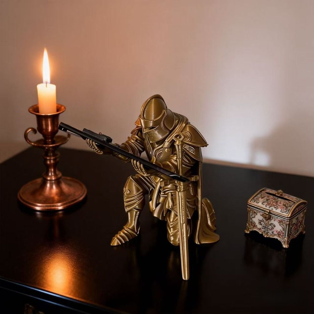 Funny Kneeling Knight Pen Hold - 3D Printing Pen recension och pris