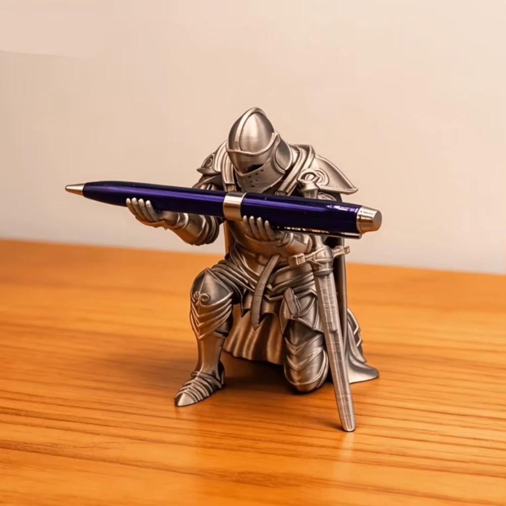 Funny Kneeling Knight Pen Hold - 3D Printing Pen recension och pris