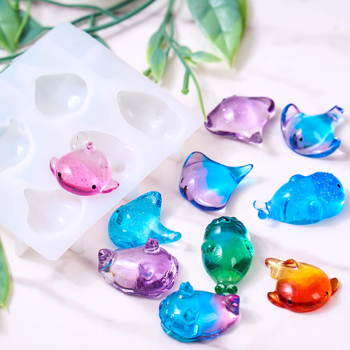 3D Healing Kawaii Manta Ray Wh - 3D Printing With Silicone recension och pris