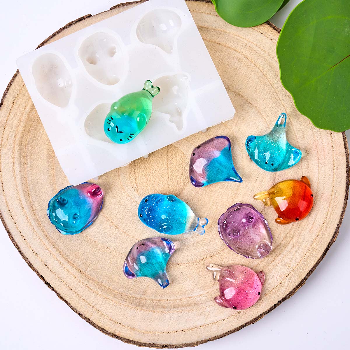 3D Healing Kawaii Manta Ray Wh - 3D Printing With Silicone recension och pris