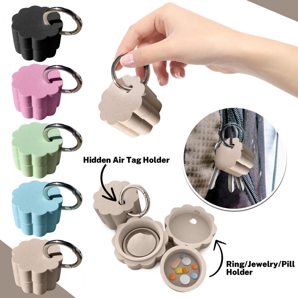 Keychain Pill Box Waterproof C - 3D Printing Housing recension och pris