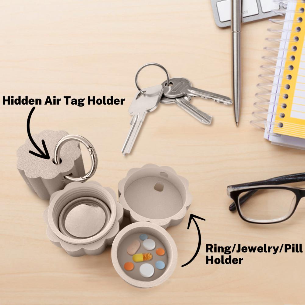 Keychain Pill Box Waterproof C - 3D Printing Housing recension och pris
