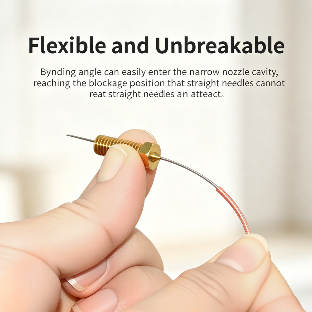 Nozzle Cleaning Needles Tool K - 3D Printer Nozzle Brass recension och pris