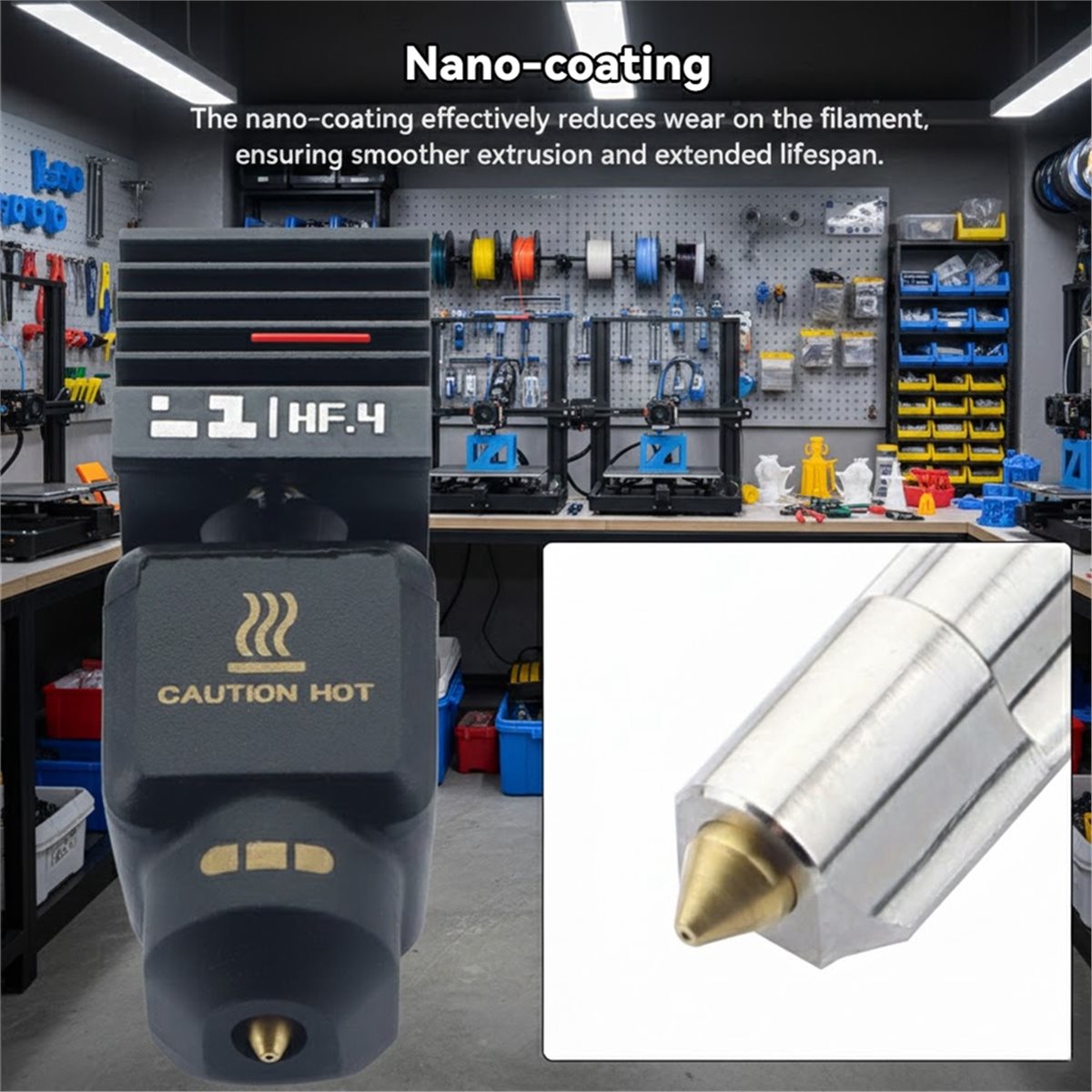 A59E Upgrade High- Nano Harden - 3D Printing Steel recension och pris
