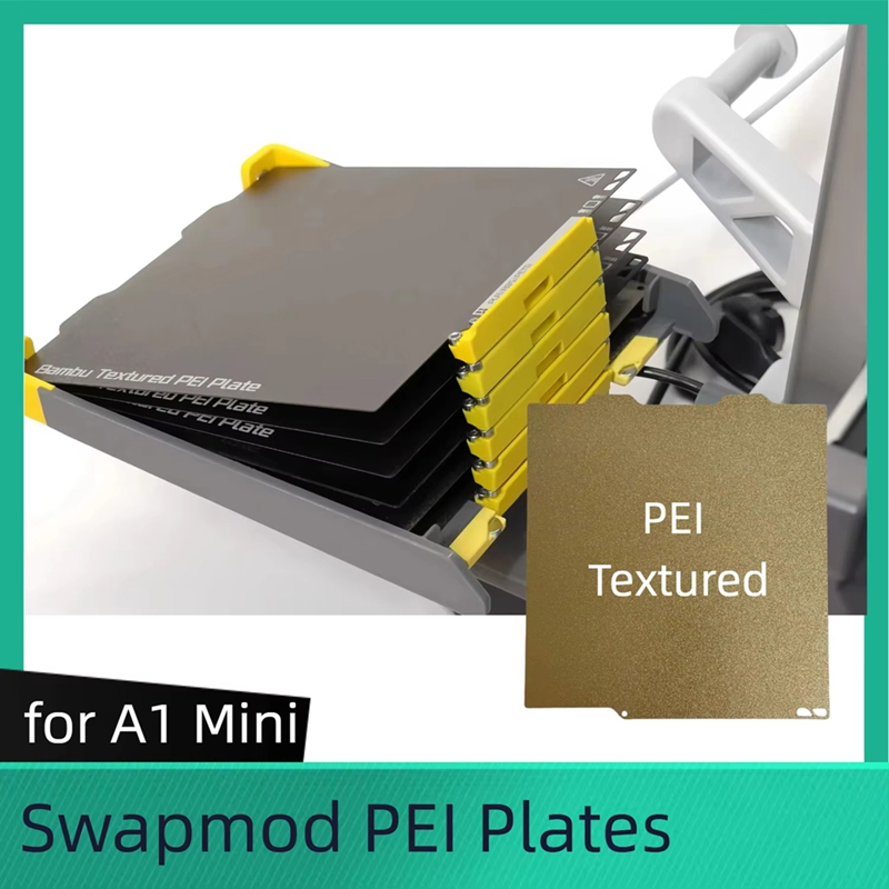 5pcs for Bamboo Lab A1 Mini Se - 3D Printing Steel recension och pris
