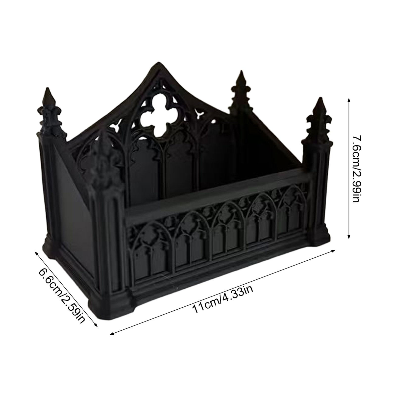 Gothic Storage Rack Organizer  - 3D Printing Pla recension och pris