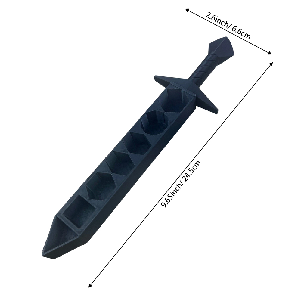 3D Printed Sword Dice Case DnD - 3D Printing Housing recension och pris