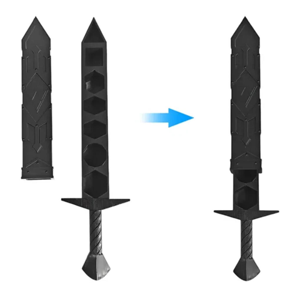 3D Printed Sword Dice Case DnD - 3D Printing Housing recension och pris