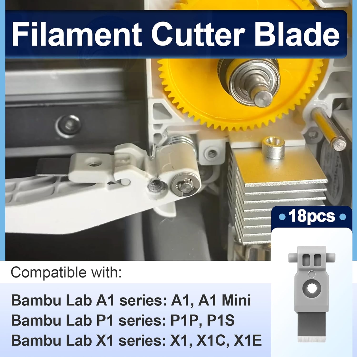 For Bambulab P2S Filament Cutt - 3D Printing Cnc recension och pris