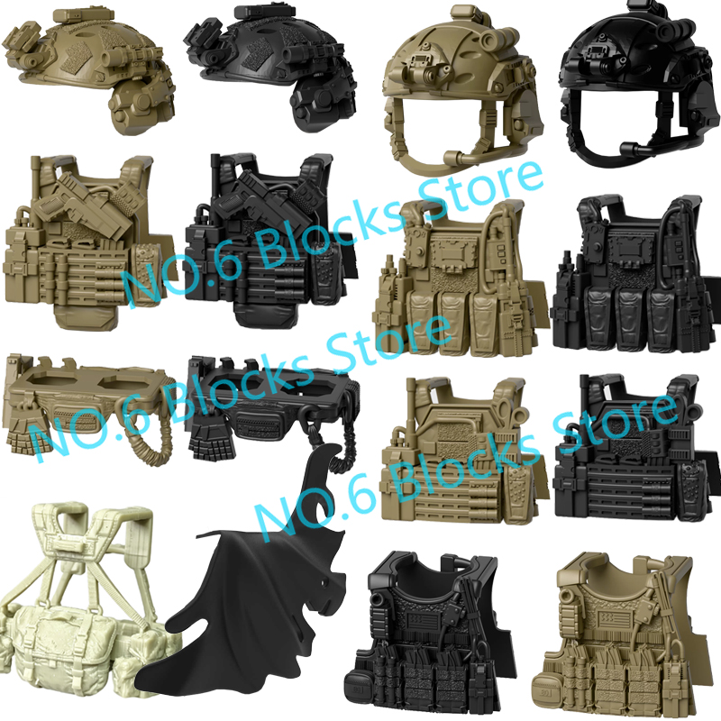 Military Figure Accessory Buil - 3D Printing Lego Bricks recension och pris