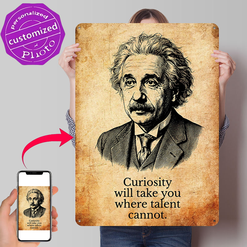 Albert Einstein Inspirational  - 3D Printing Quote recension och pris