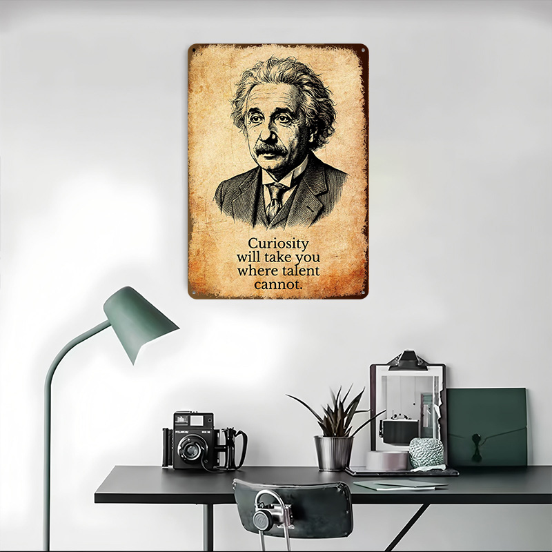 Albert Einstein Inspirational  - 3D Printing Quote recension och pris