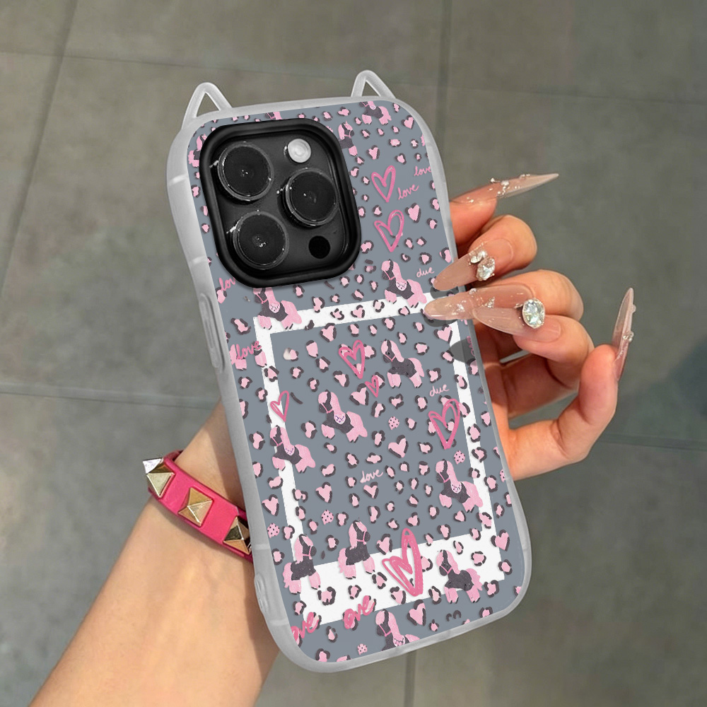 INS Leopard Print Phone Case F - 3D Printing Iphone recension och pris