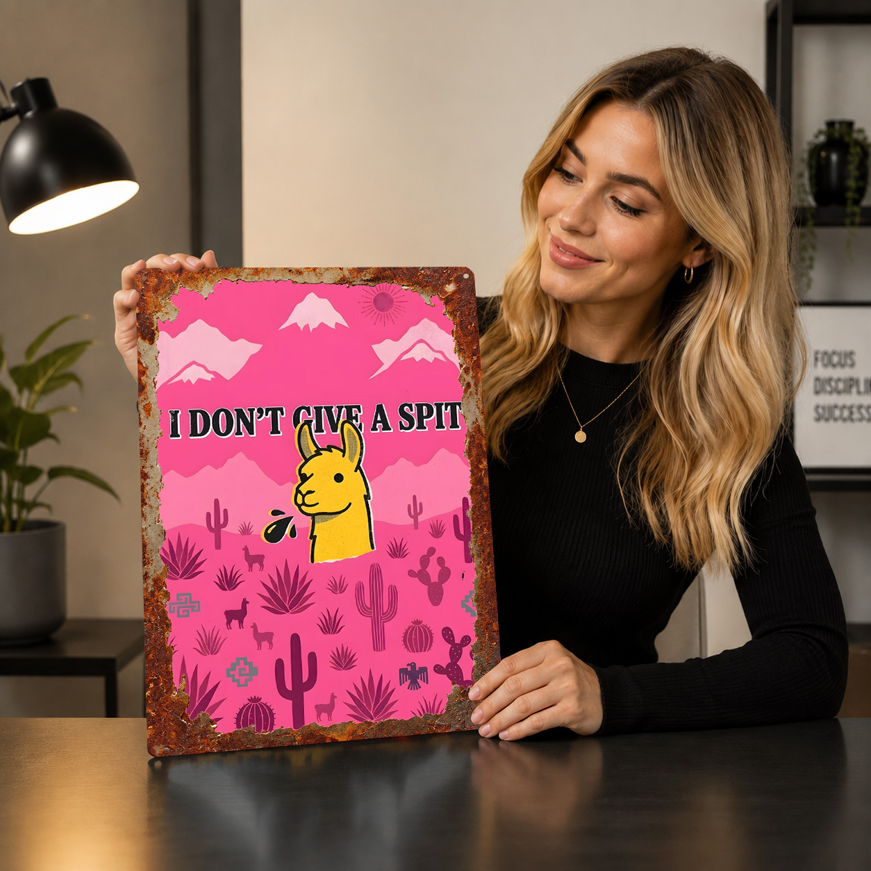 Llama Spitting Funny Quote 'I  - 3D Printing Quote recension och pris