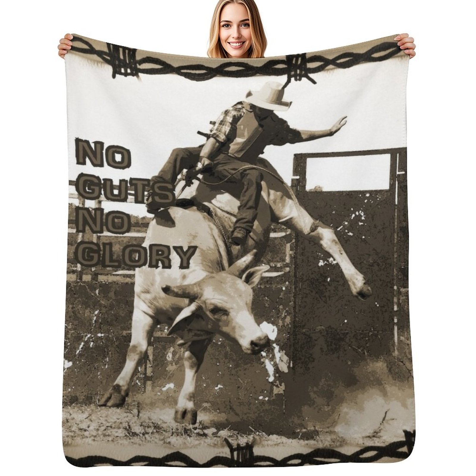 BULL RIDER, RODEO QUOTES ART A - 3D Printing Quote recension och pris